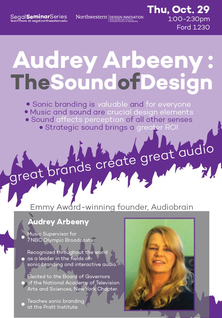 Audrey Arbeeny's Sound Design Presentation at Northwestern University