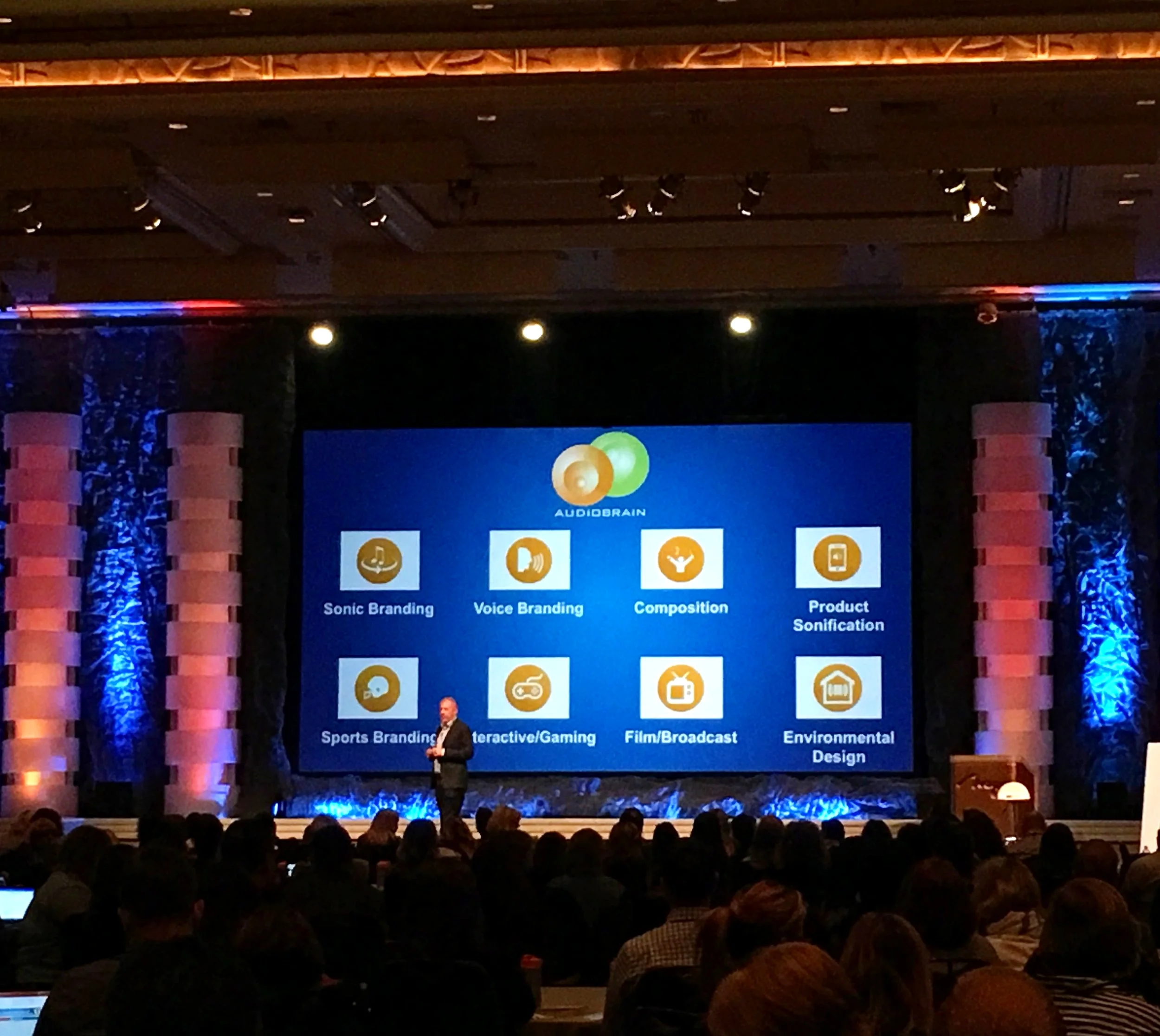 Audiobrain at the 2018 BMC conference in Las Vegas