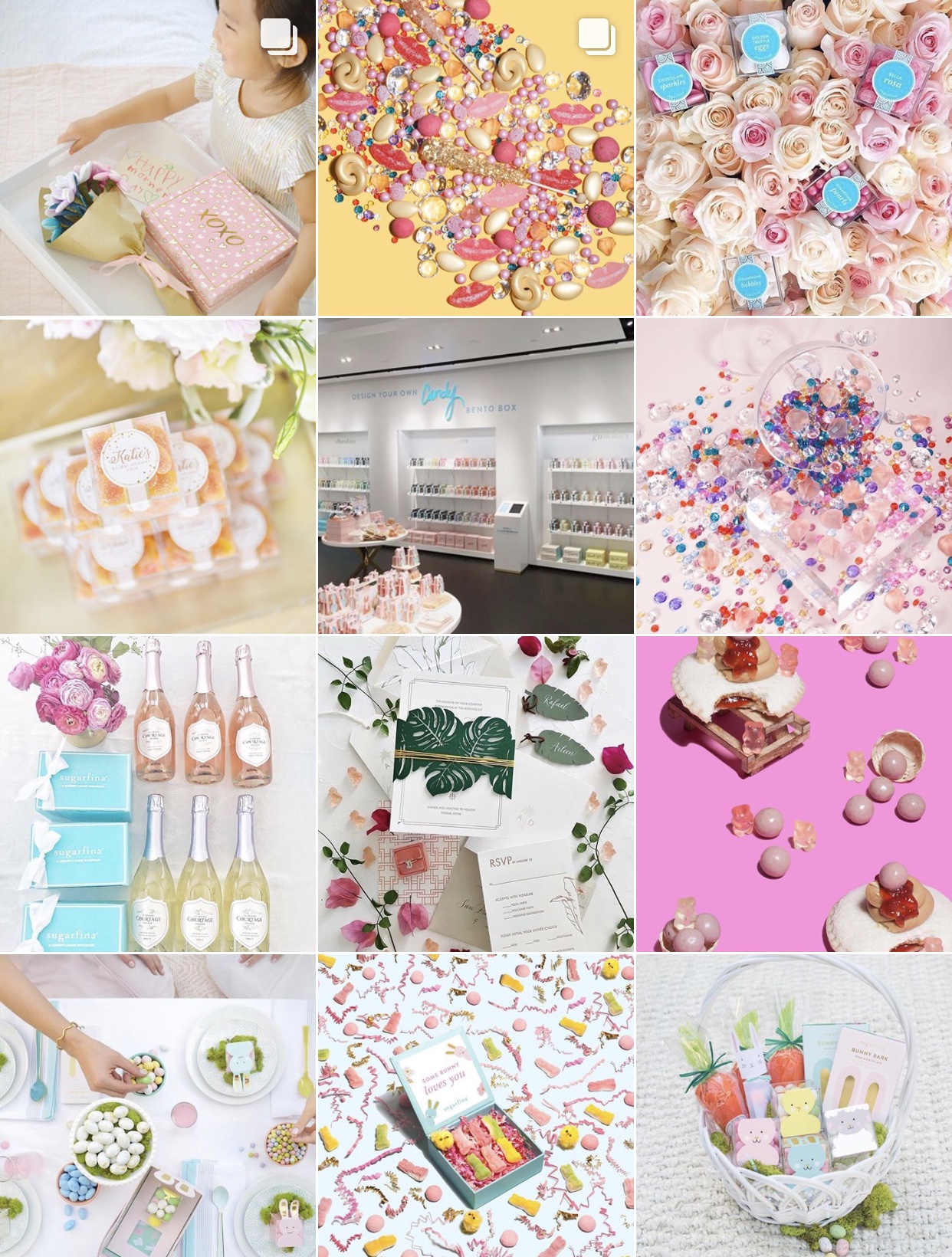Instagram: Sugarfina Fun colorful candy - what could be sweeter?
