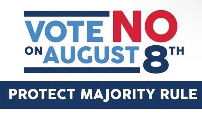 Ohio friends, do not let them take away our democratic power. 

The hope is that we will ignore this off-cycle election and give up our rights as Ohioans to change the Ohio constitution with a simple 50% + 1 vote. DO NOT LET THIS HAPPEN. 

Please mak