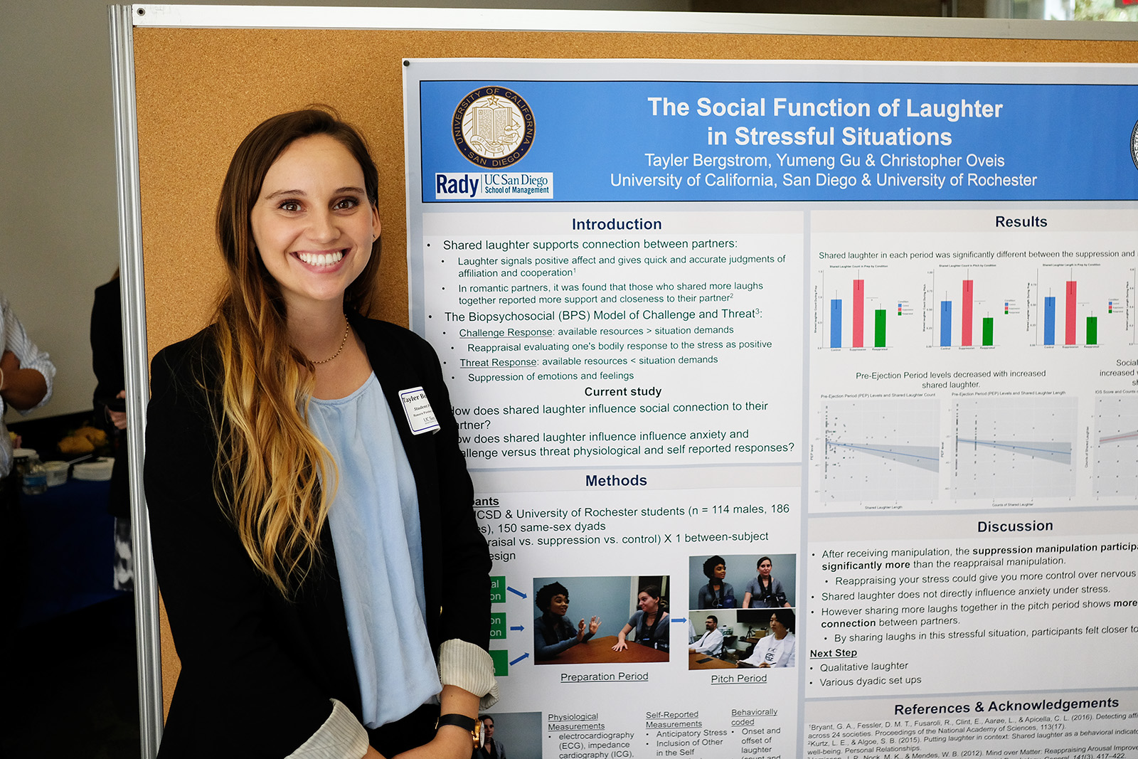 Tayler @ honors poster session june 2018