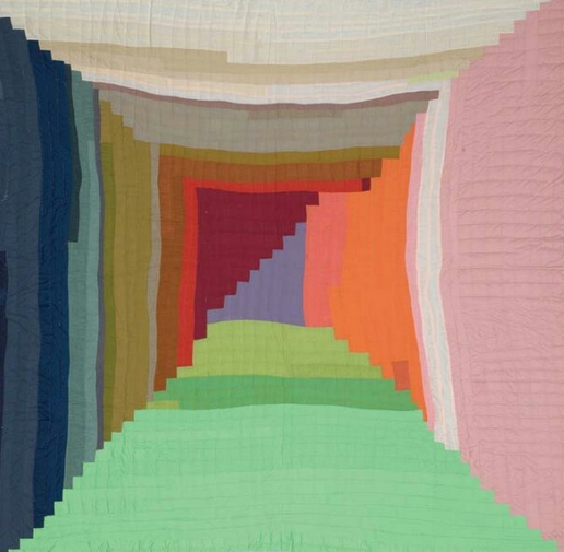 Both quilts pictured from Gee's Bend, AL.