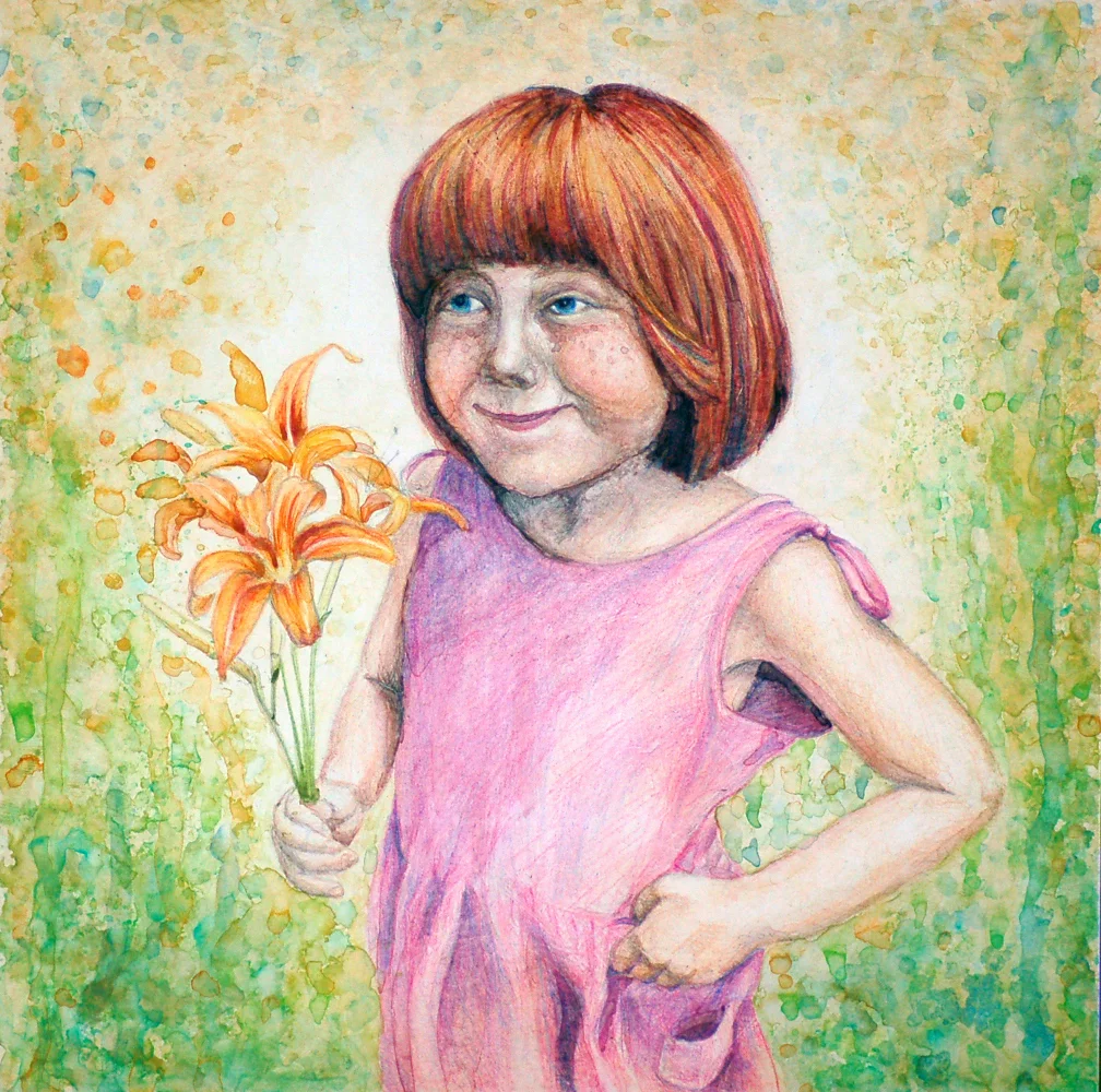 Hannah with Tiger Lillies