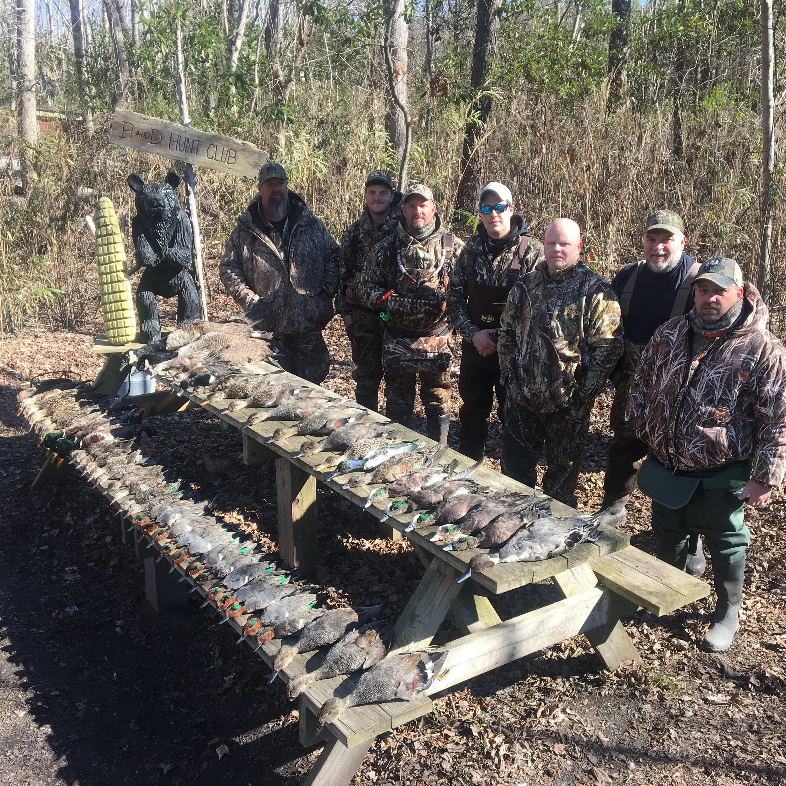 Duck Hunts — B and D Hunt Club