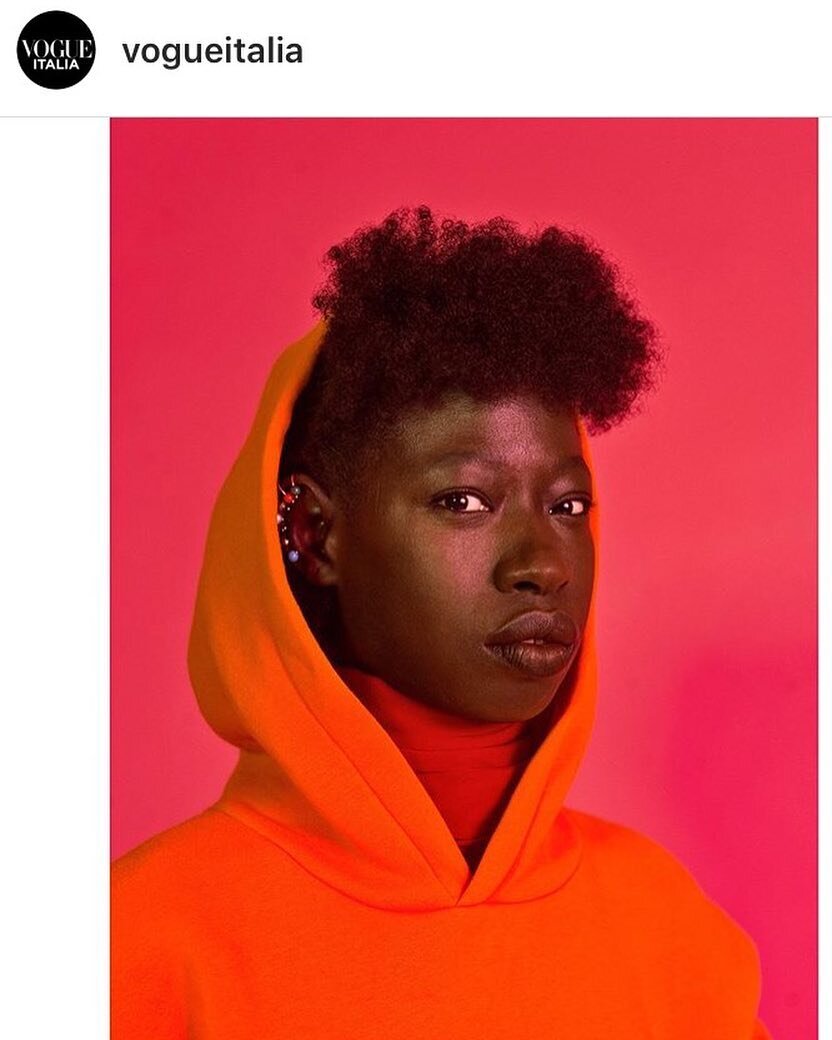 Regram @vogueitalia thanks for the feature💥Styling by me shot by @kiahartelius hair @ayoeness make-up @dausell model @matysall_ #vogueitalia #fashionstylist #livkragh