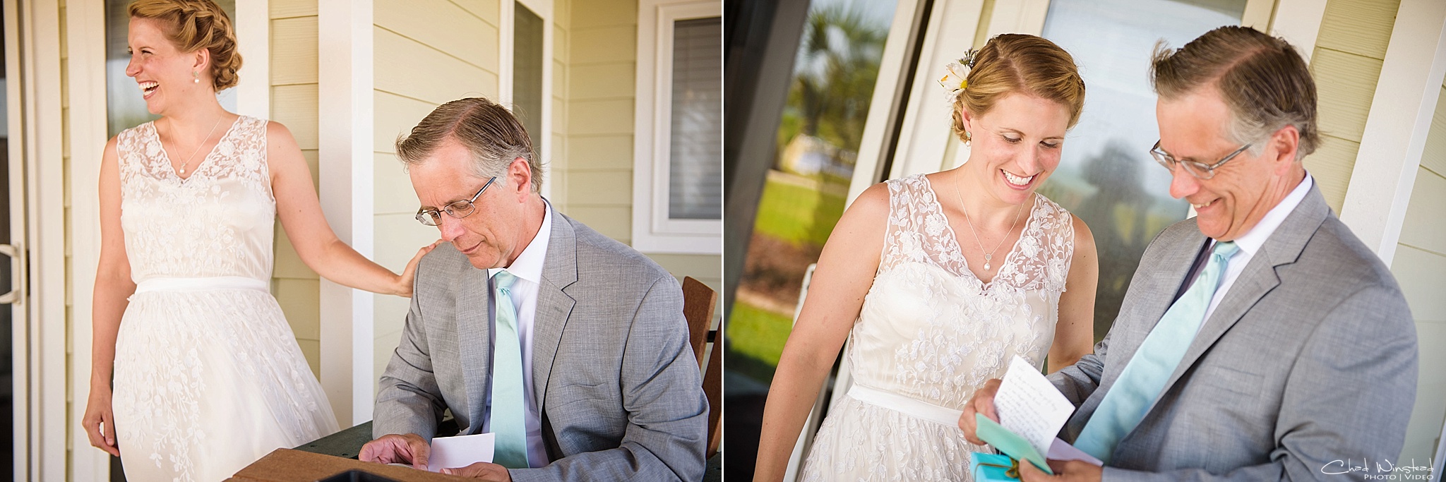 Tiffany & Justin's Wedding at the Islander Hotel and Suites in Emerald Isle, NC by Chad Winstead Photography