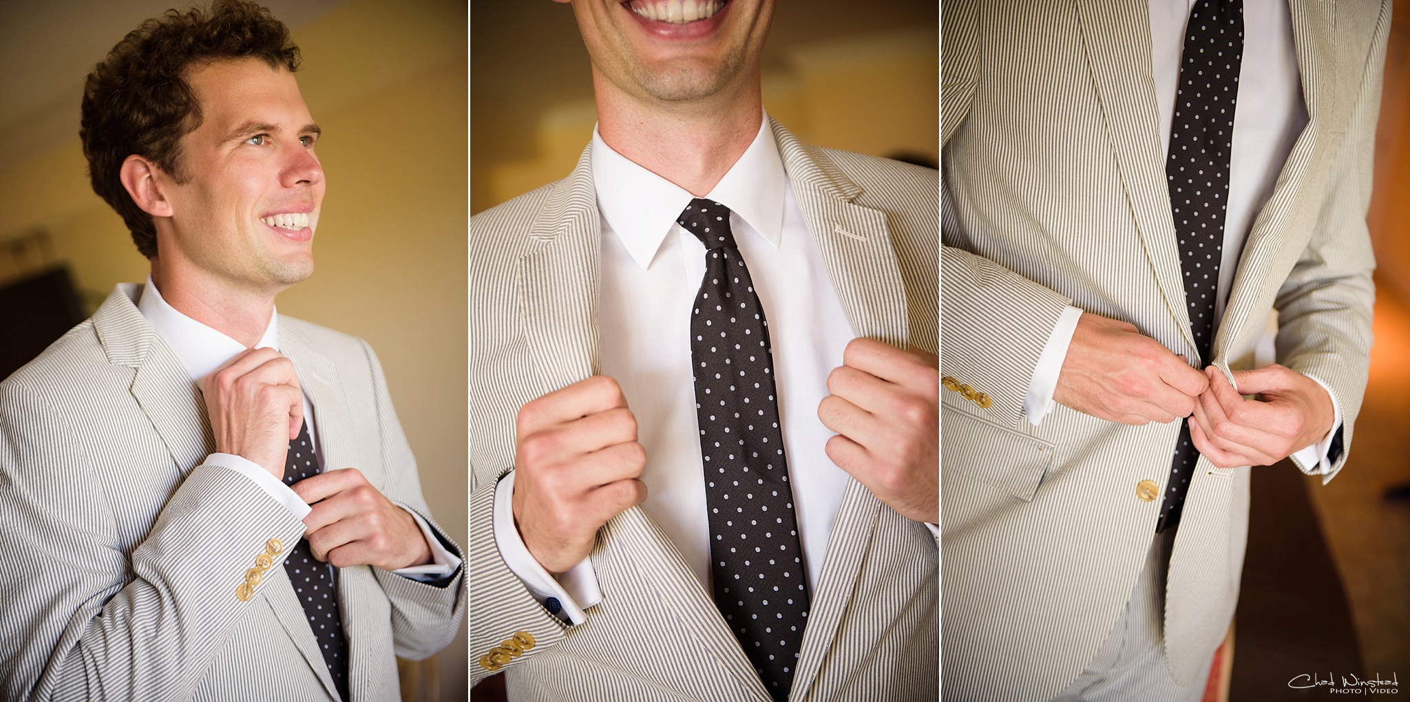 Tiffany & Justin's Wedding at the Islander Hotel and Suites in Emerald Isle, NC by Chad Winstead Photography