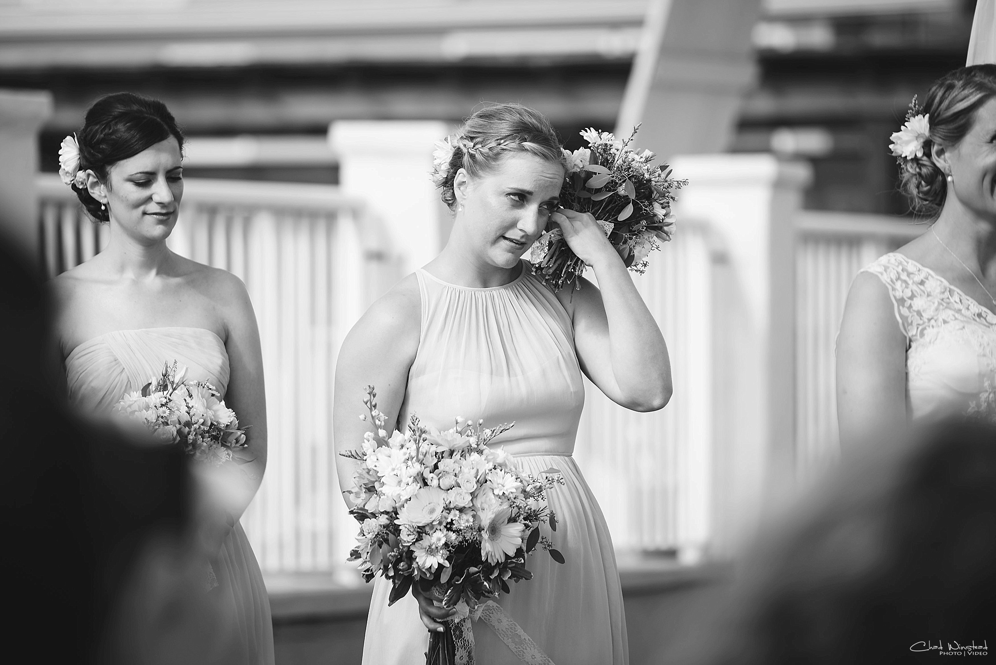 Tiffany & Justin's Wedding at the Islander Hotel and Suites in Emerald Isle, NC by Chad Winstead Photography