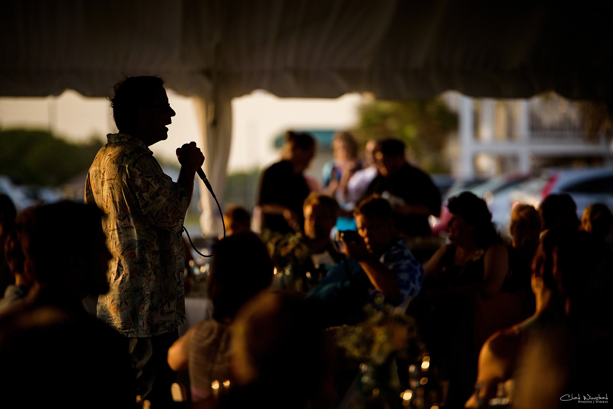 Tiffany & Justin's Wedding at the Islander Hotel and Suites in Emerald Isle, NC by Chad Winstead Photography