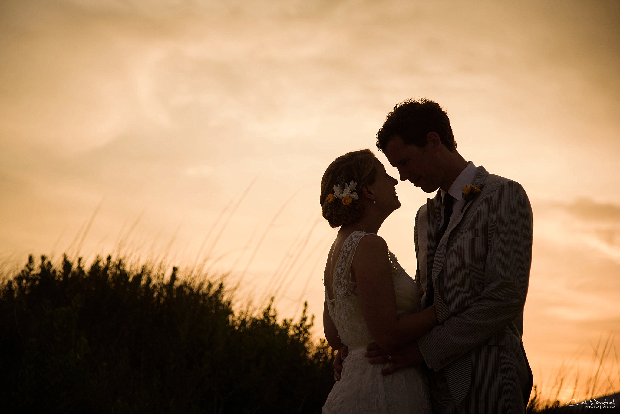 Tiffany & Justin's Wedding at the Islander Hotel and Suites in Emerald Isle, NC by Chad Winstead Photography