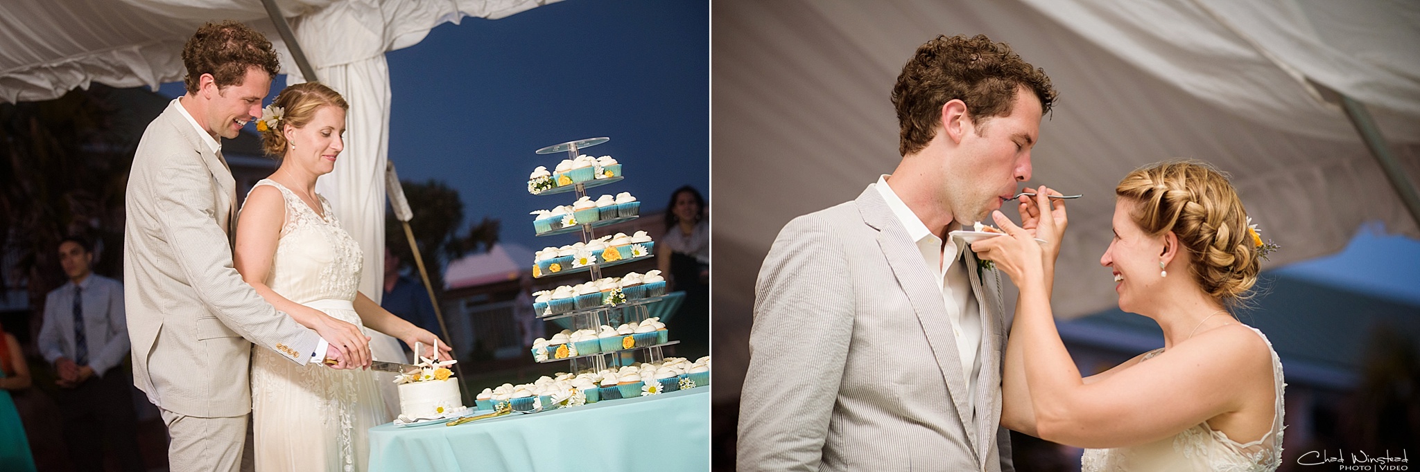Tiffany & Justin's Wedding at the Islander Hotel and Suites in Emerald Isle, NC by Chad Winstead Photography