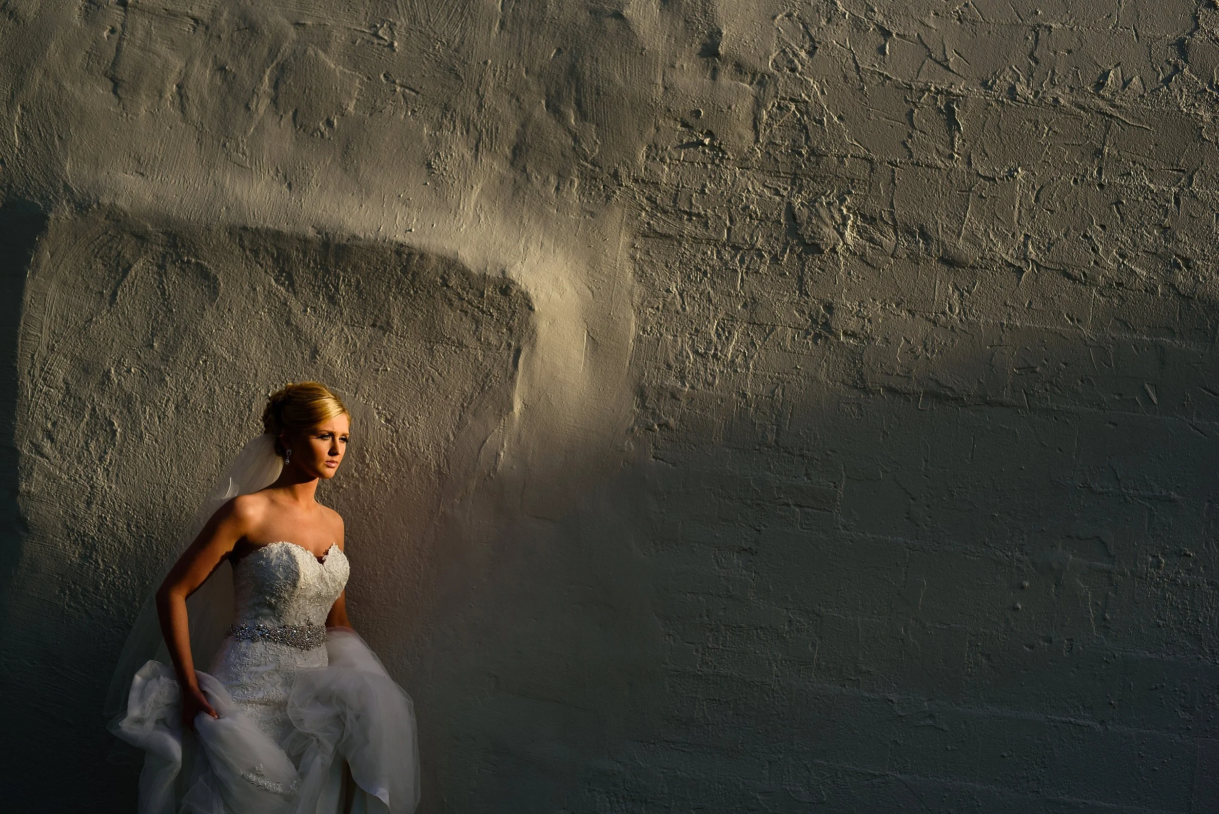 Lindsay's gorgeous bridal portraits in downtown New Bern, NC by Eastern NC Wedding Photographer