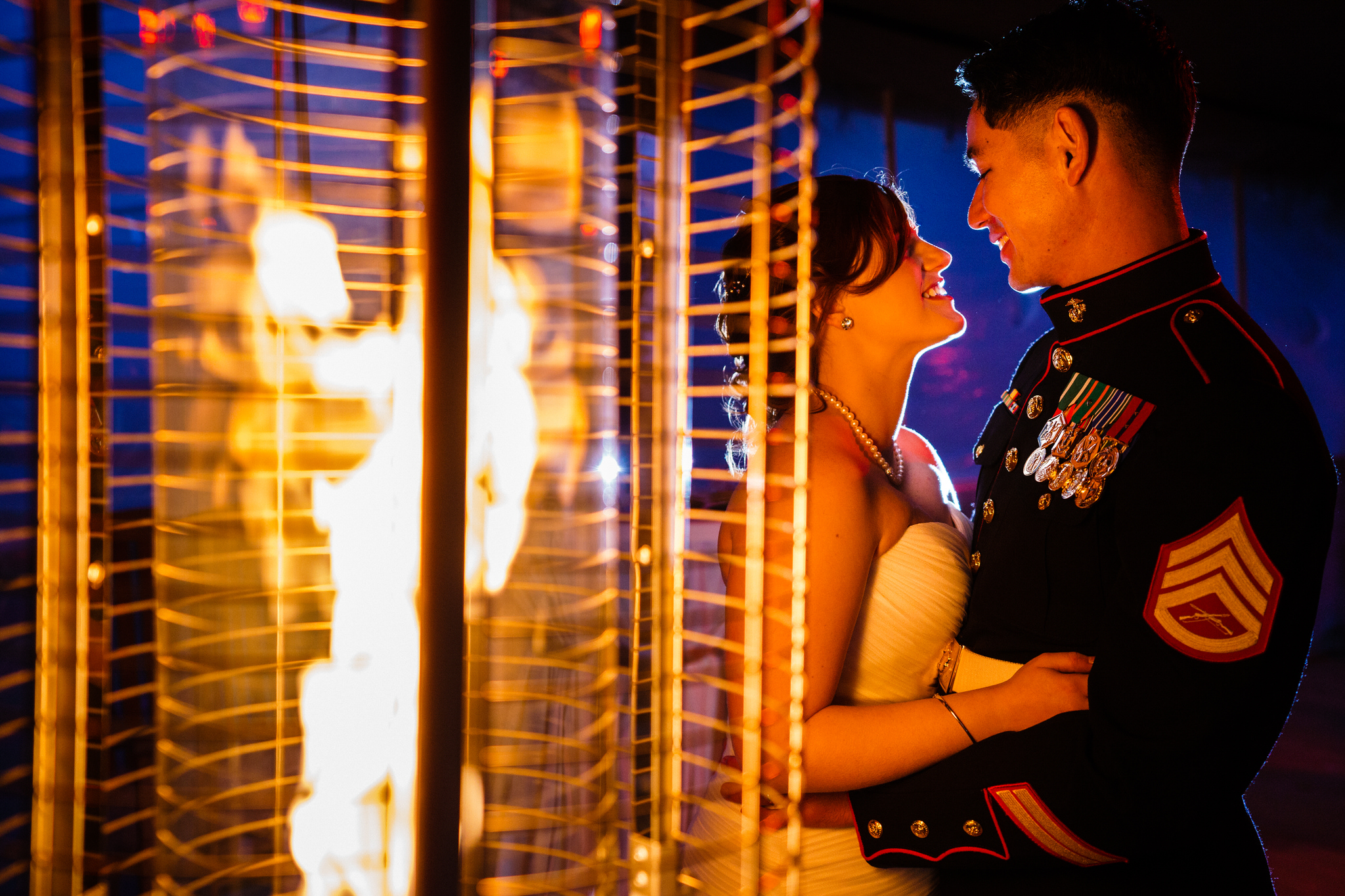 Years Eve wedding at the Copper Ridge on the Neuse in New Bern, North Carolina.