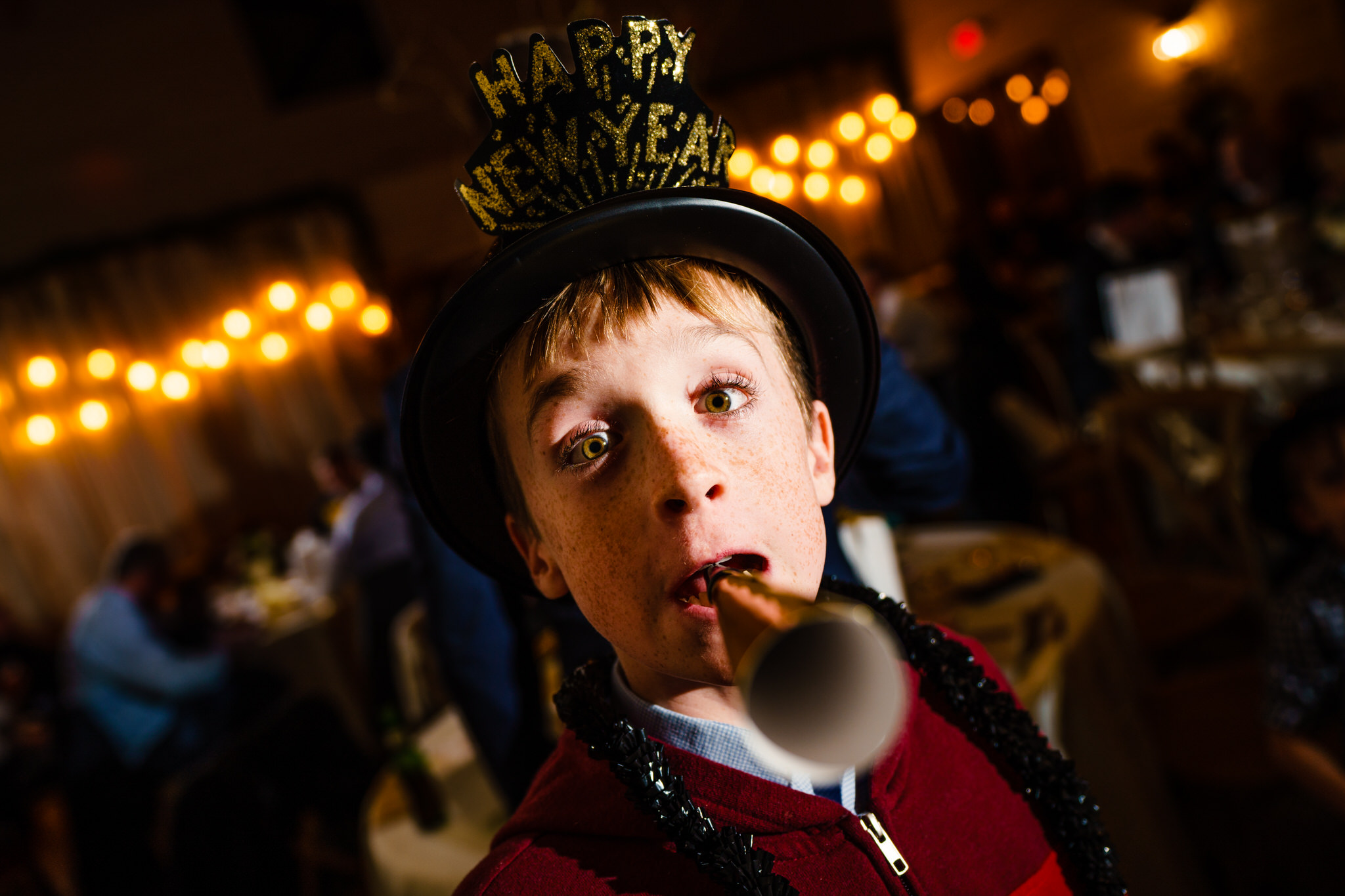 Years Eve wedding at the Copper Ridge on the Neuse in New Bern, North Carolina.