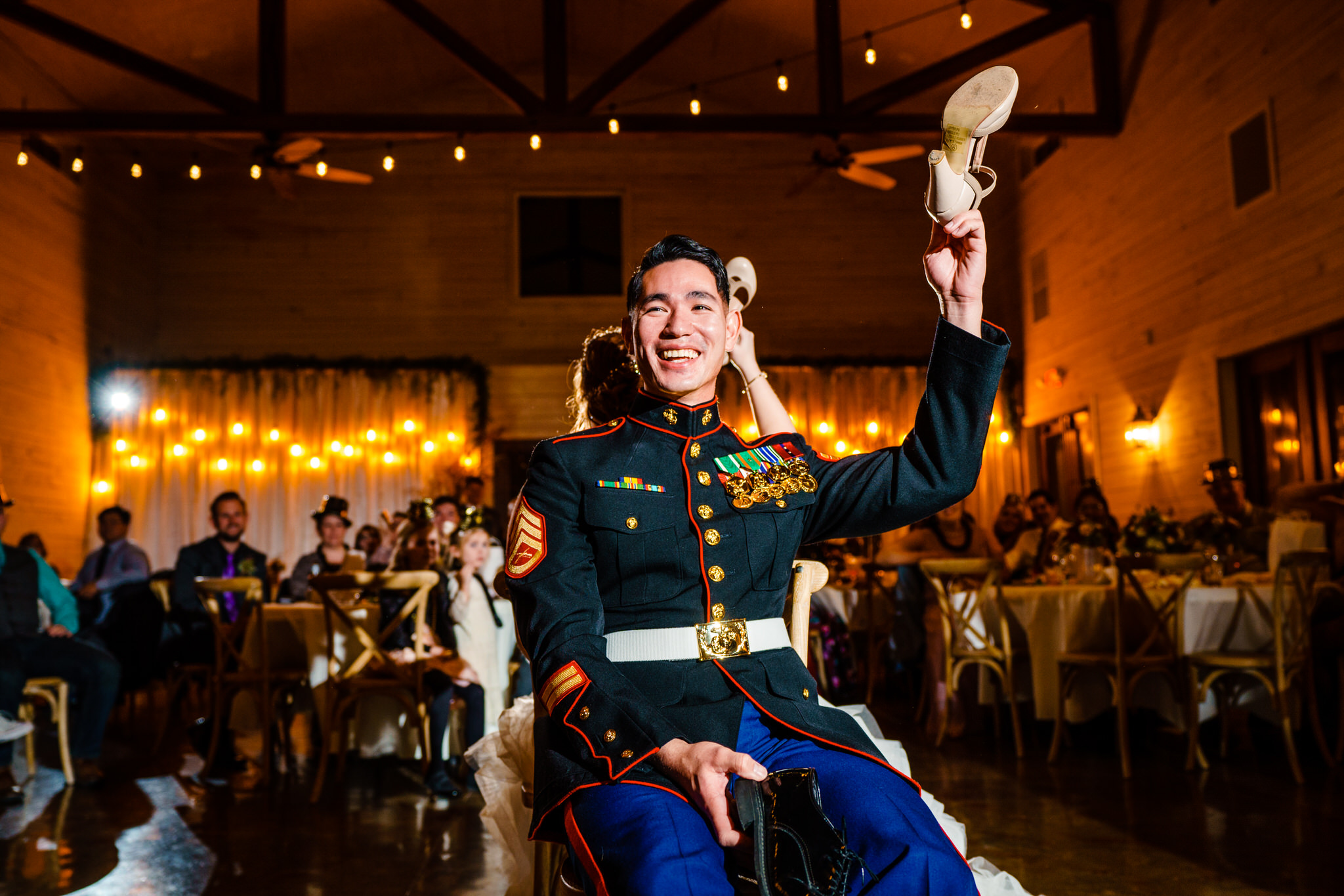  Years Eve wedding at the Copper Ridge on the Neuse in New Bern, North Carolina. 