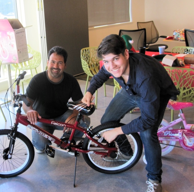  Building bikes for kids in need 