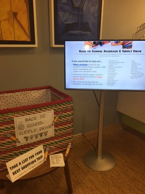 2017 Backpack Drive in the Miami office