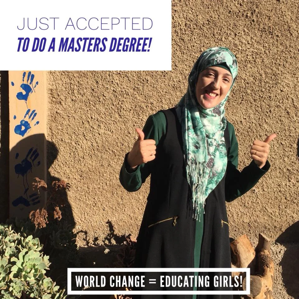Congratulations to Fatima!