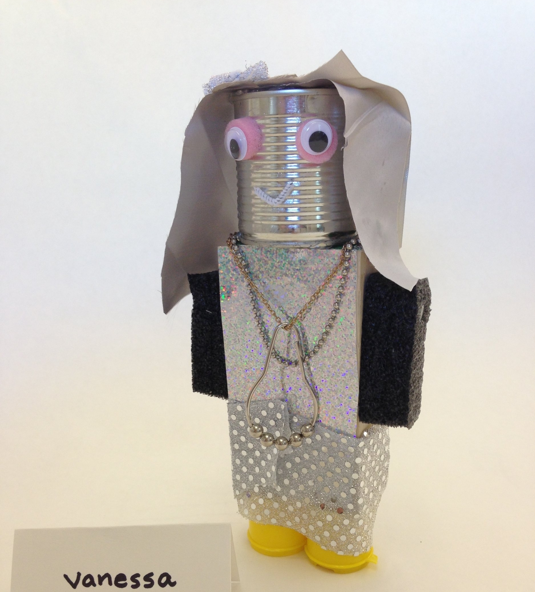 Vanessa R., "Recycled Robot"- Coleman Elementary