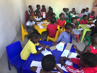 lOWER TUGELA SCHOOL STUDENTS HARD AT WORK