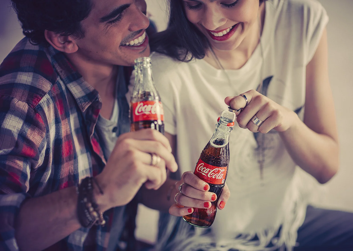 Coca Cola 8oz Ring Pull