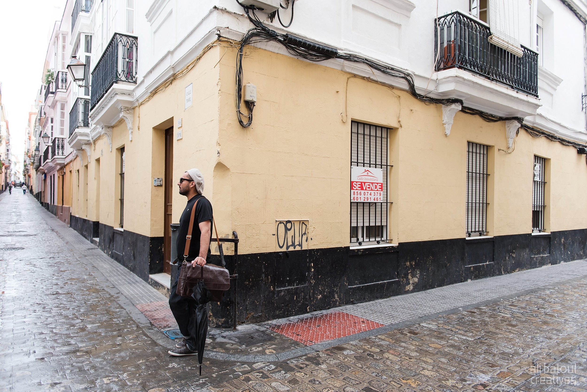  The place was pretty much deserted, so we revelled in the empty streets! 