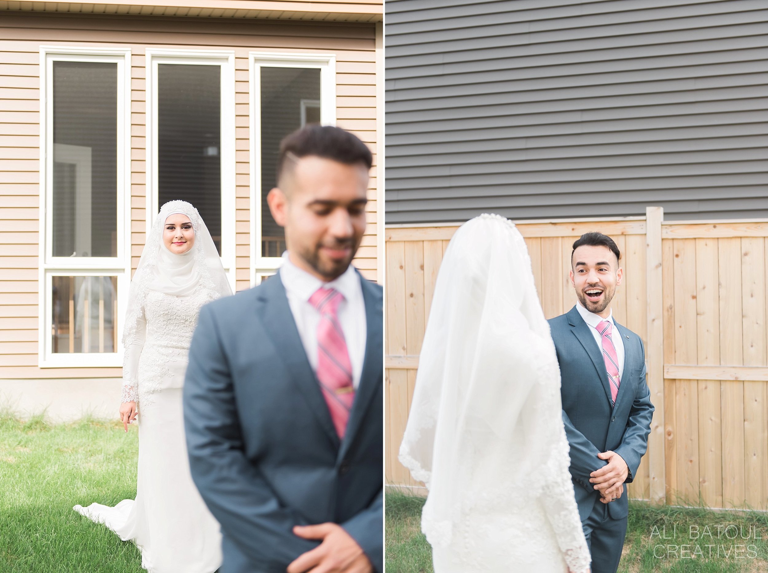  Hanan and Said opted to have a first look before the festivities. &nbsp;Said's reaction is why I encourage all our couples to do this! &nbsp; 