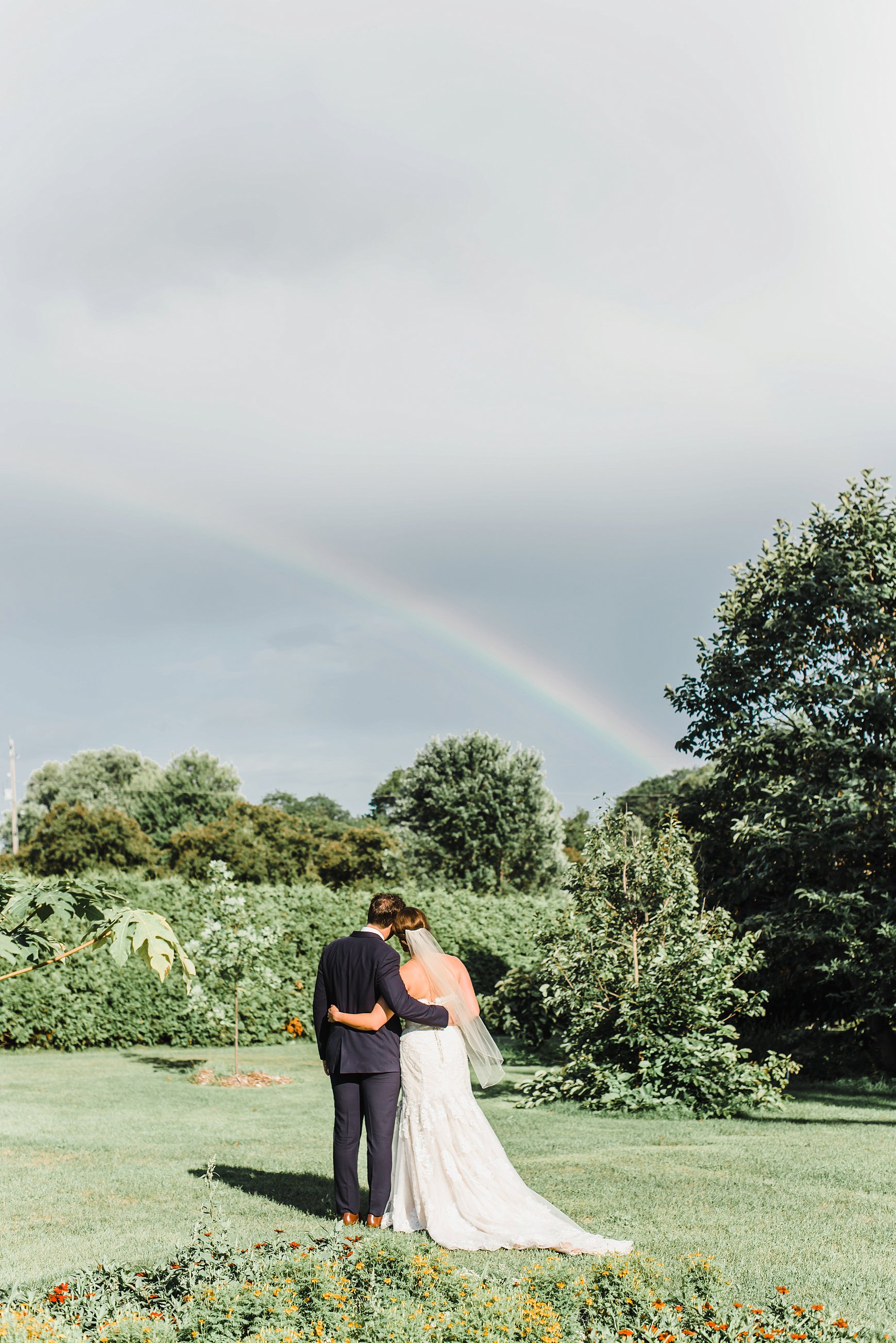  And then we caught the rainbow before it disappeared in the sky! 