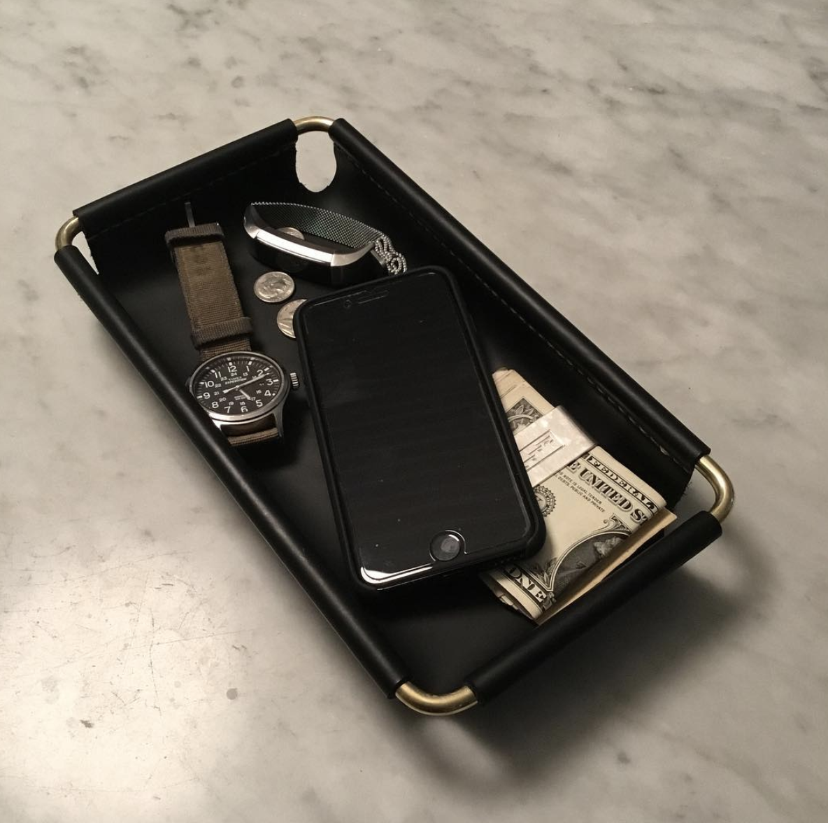 FSA Leather Goods_Rectangle Valet Tray - Black_FAIR.png