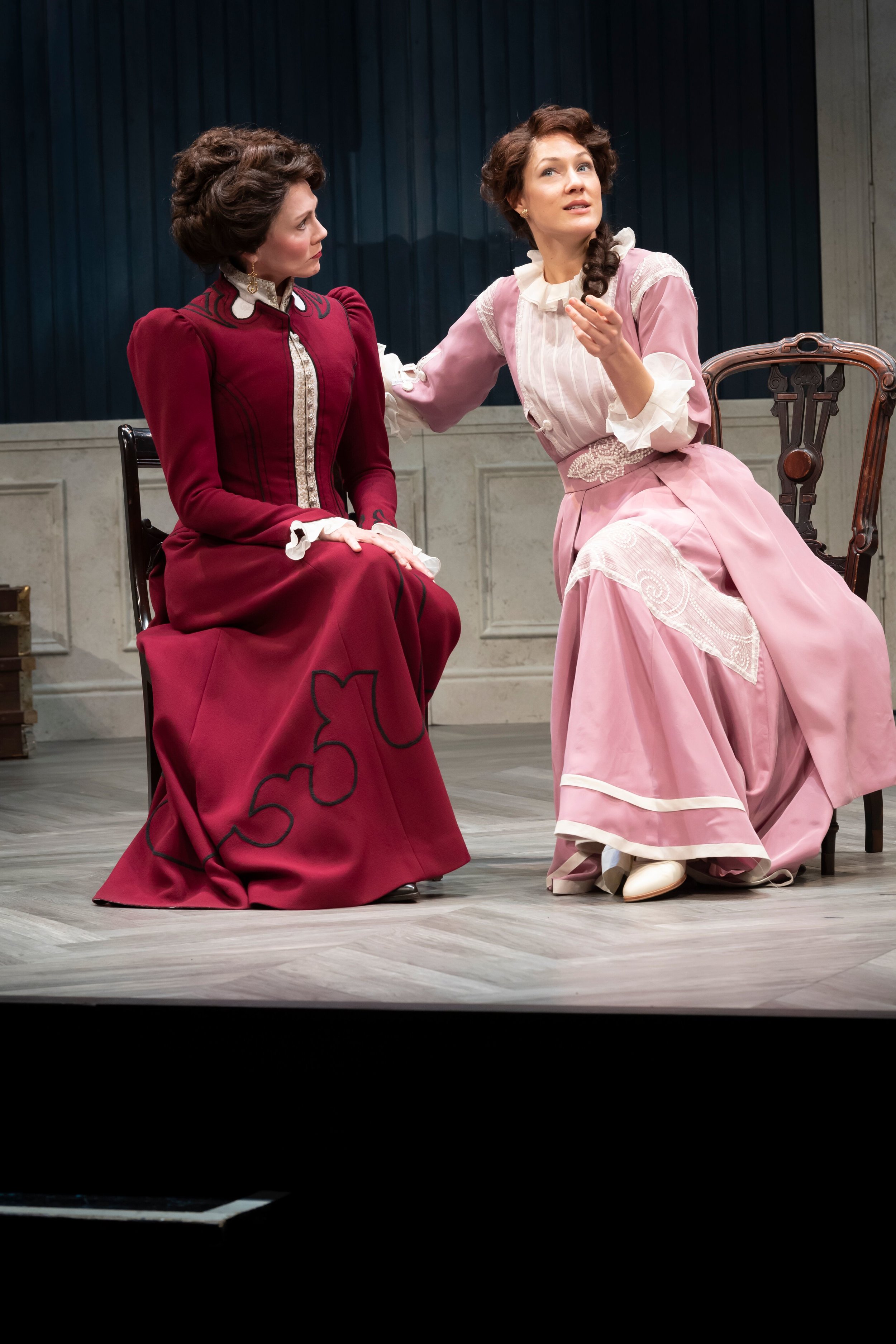  Kate Hampton and Olivia Osol in the Asolo Rep production of A Doll’s House, Part 2. Photo by Cliff Roles 