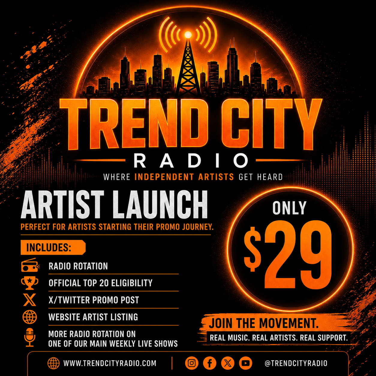 🎵 Artist Launch