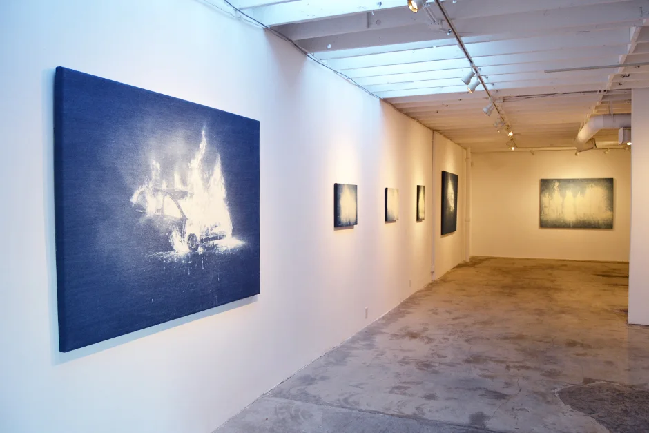 Installation view at Paul Loya Gallery, Los Angeles, 2015