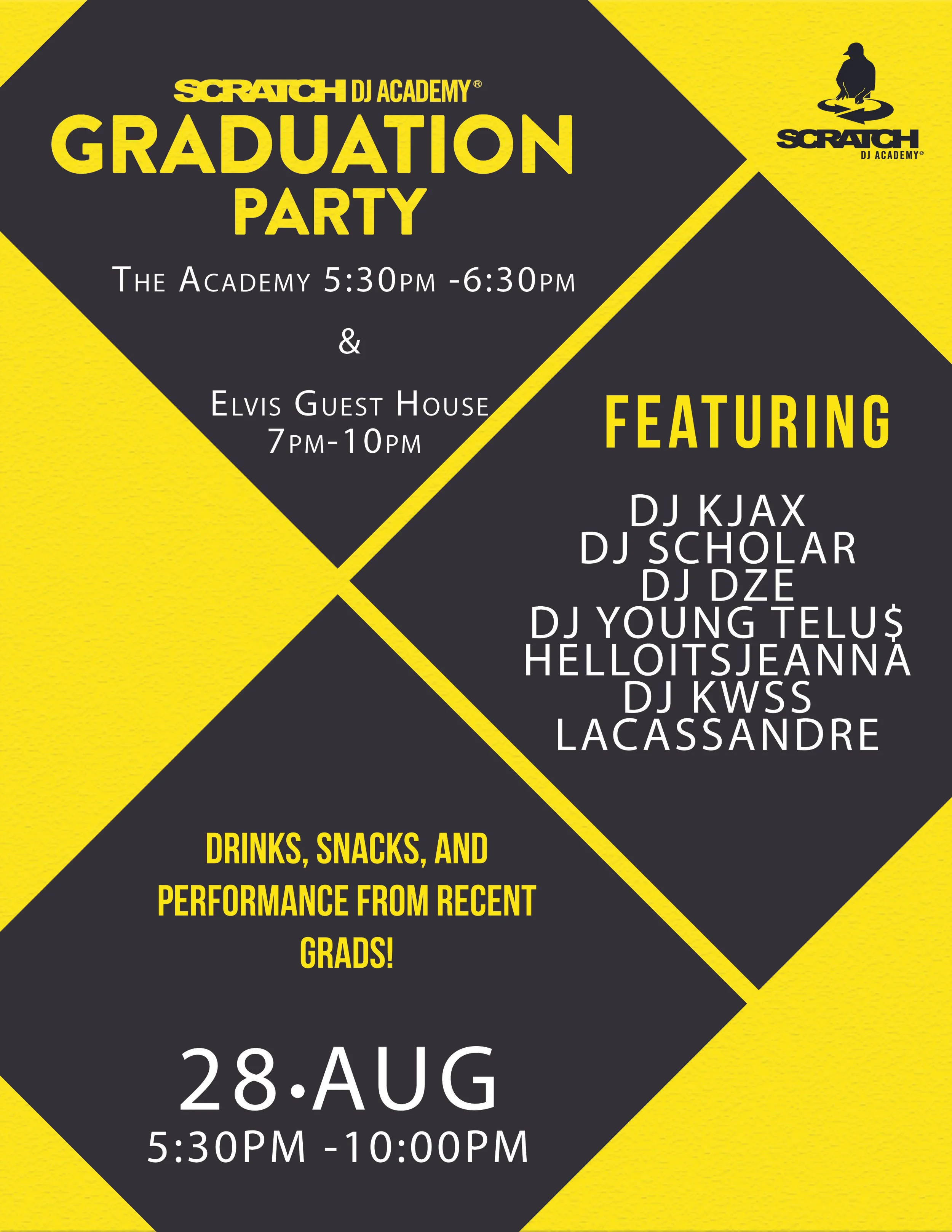 Scratch DJ Academy Graduation