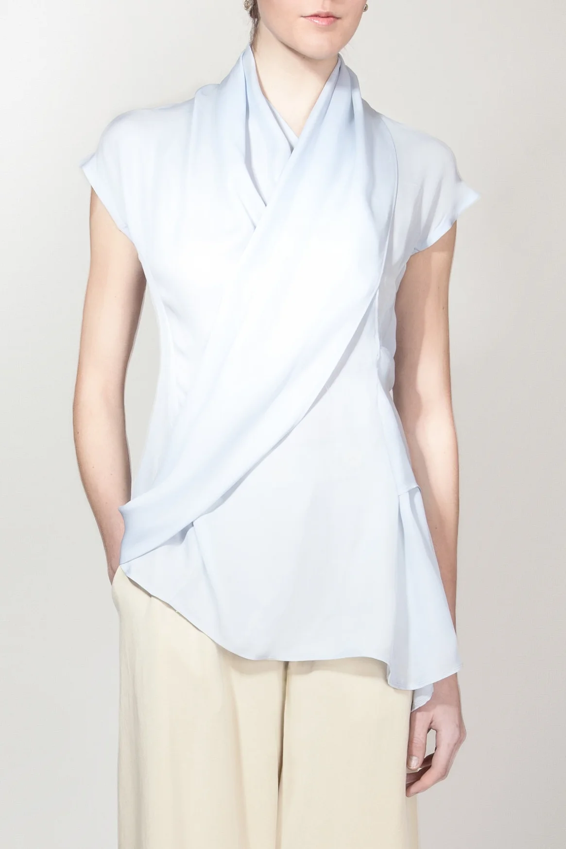 Sari Drape Top