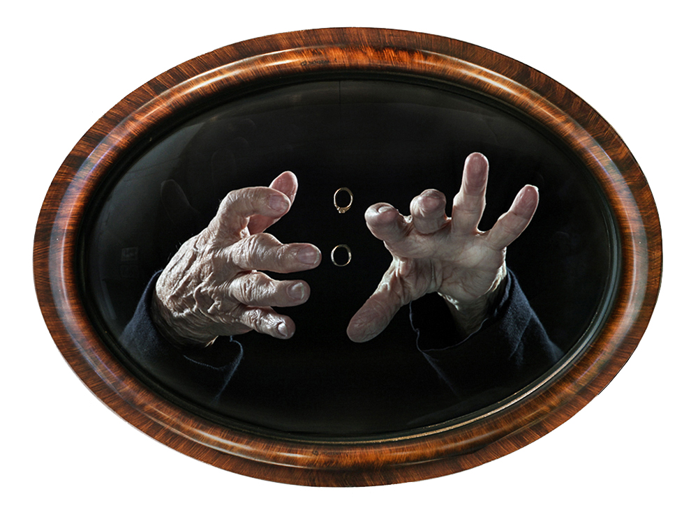 Mom's Hands with Wedding Rings