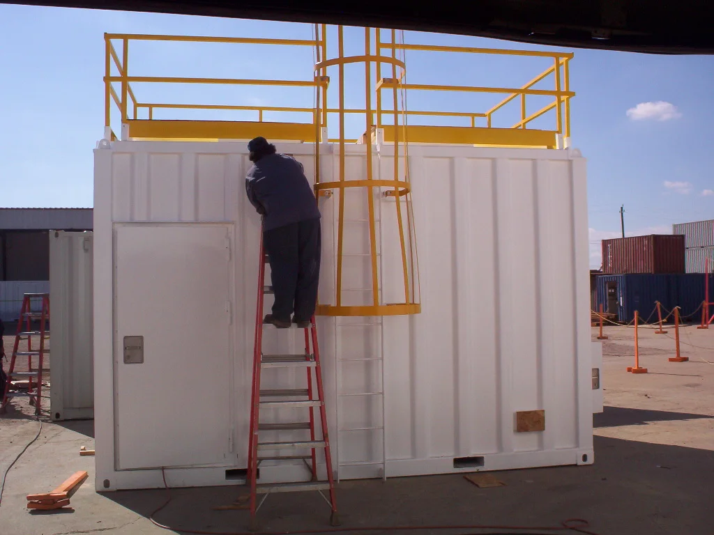 Ladders and handrails