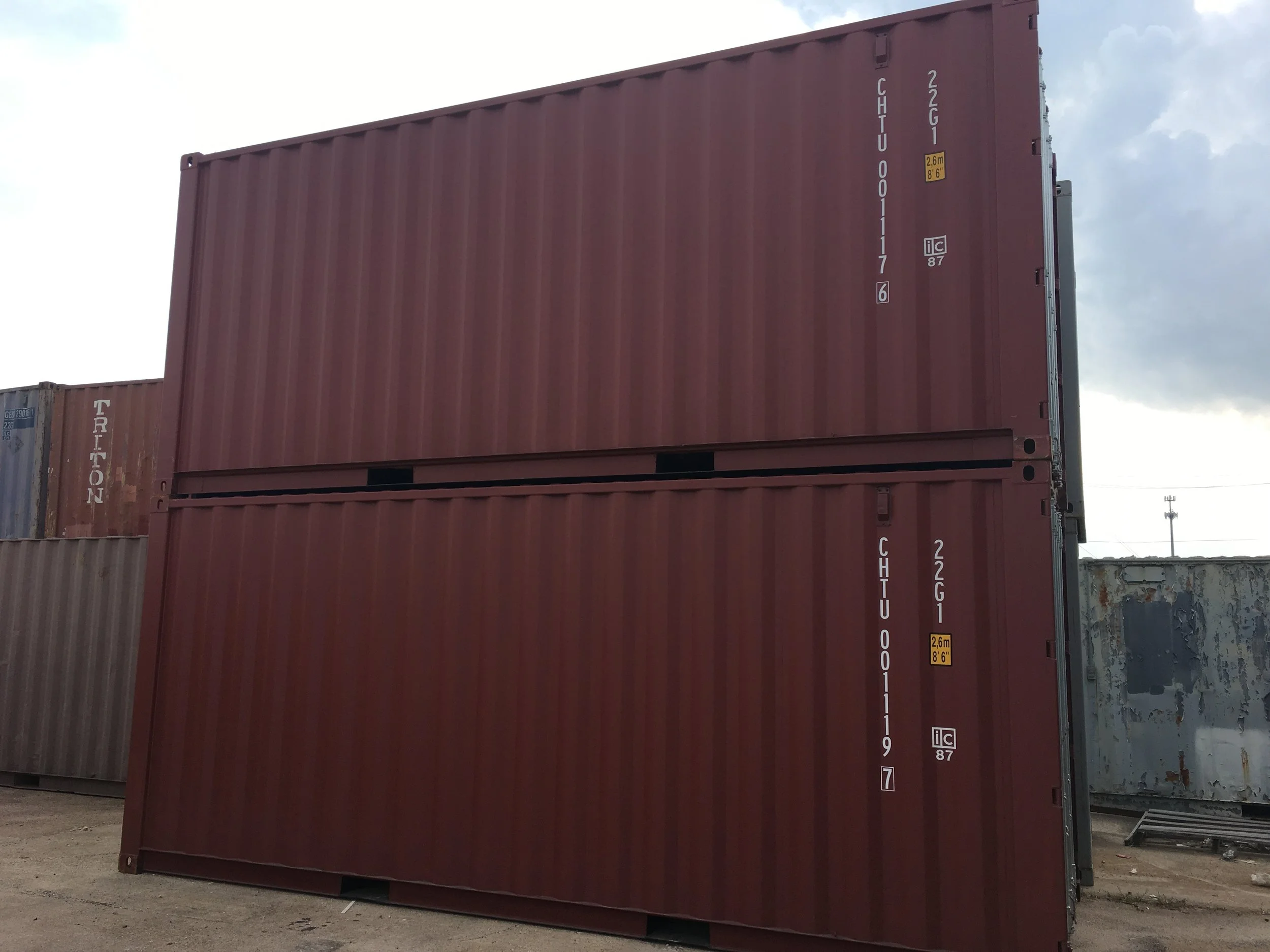 New CHTU containers