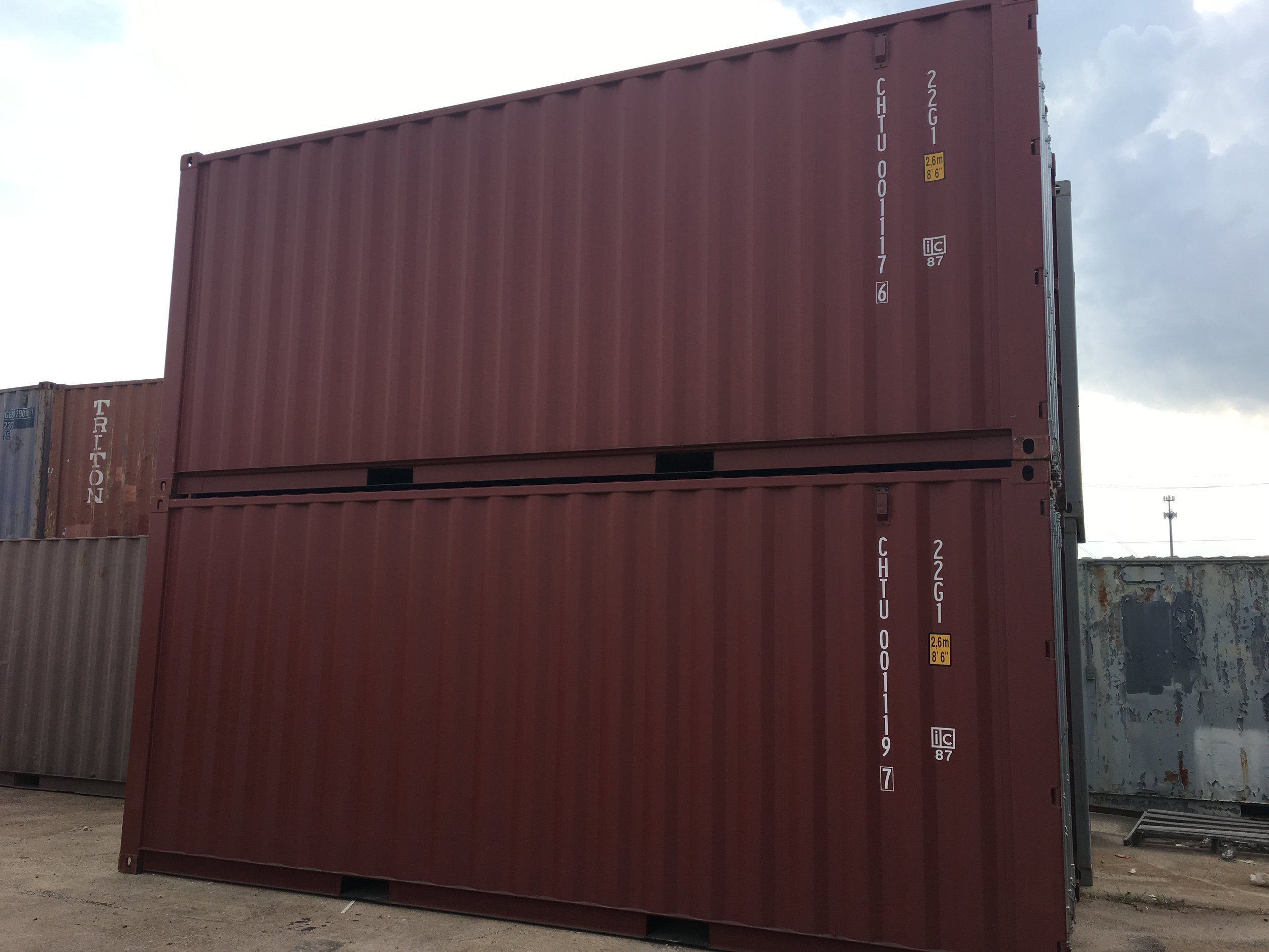 New CHTU containers are in!