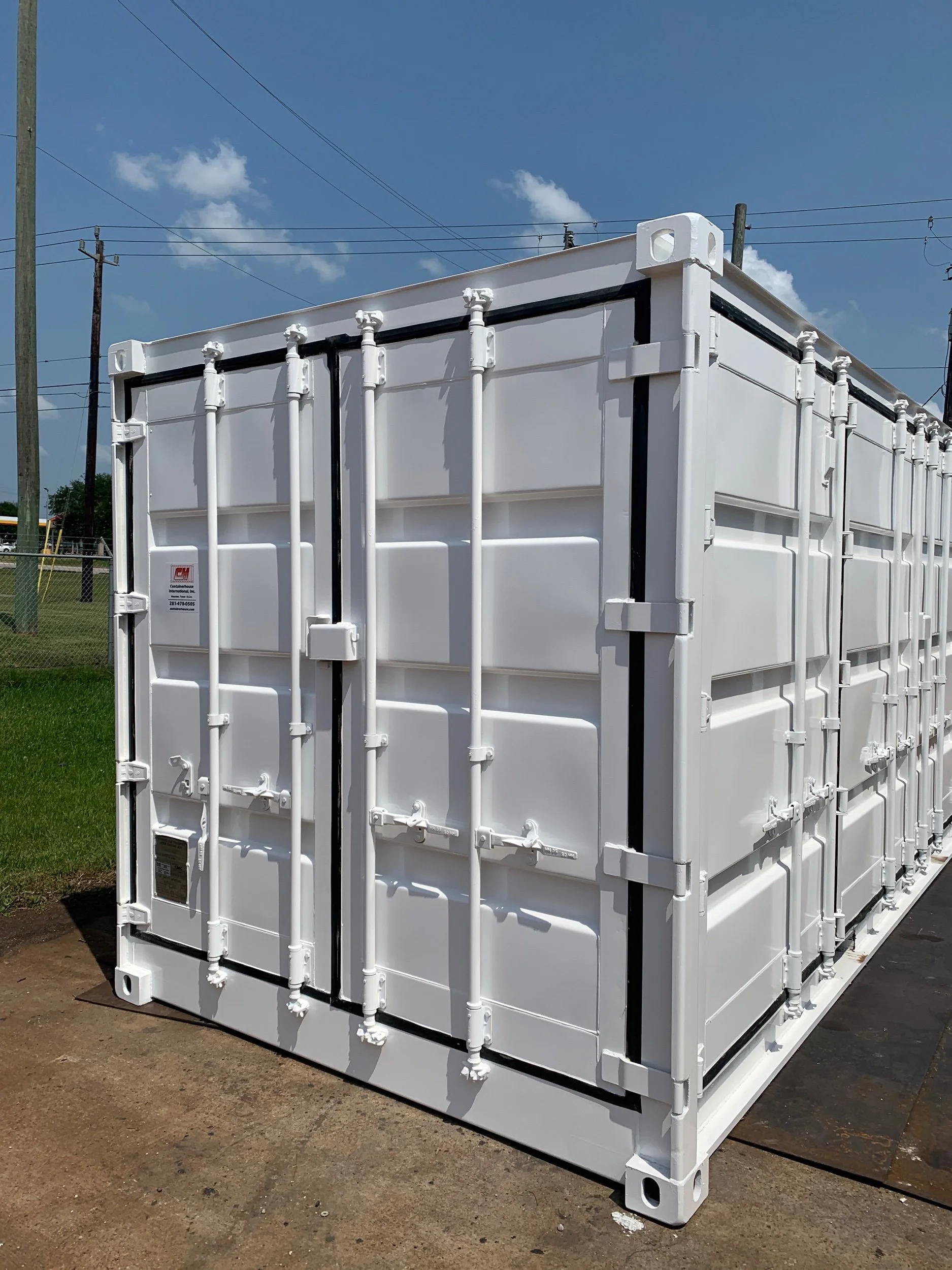 Modified 20ft open side