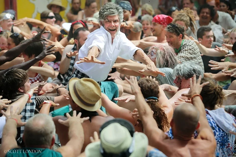 Monkey Chant at Burning Man 2014
