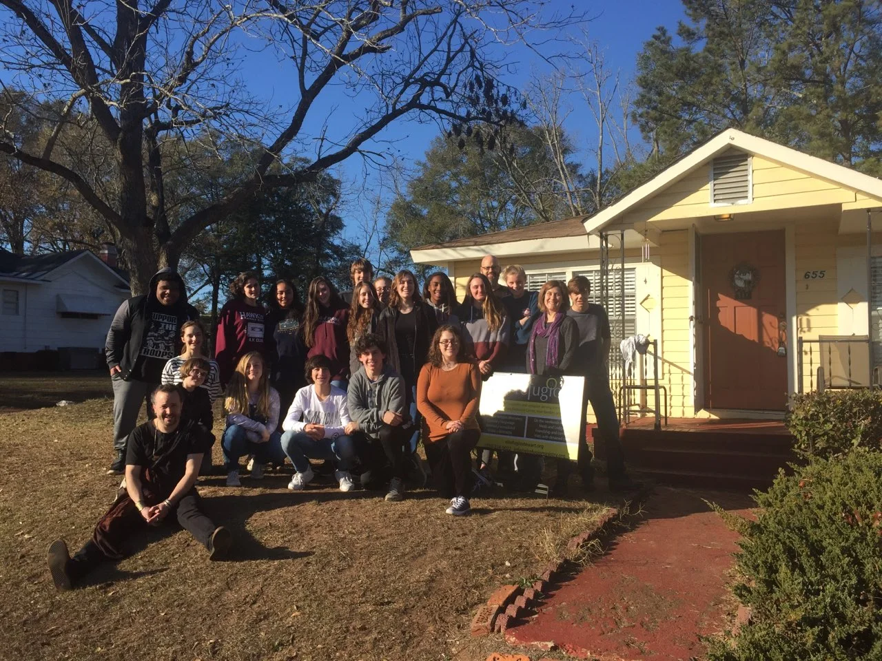 Galloway School Visit to Stewart Detention Center in GA