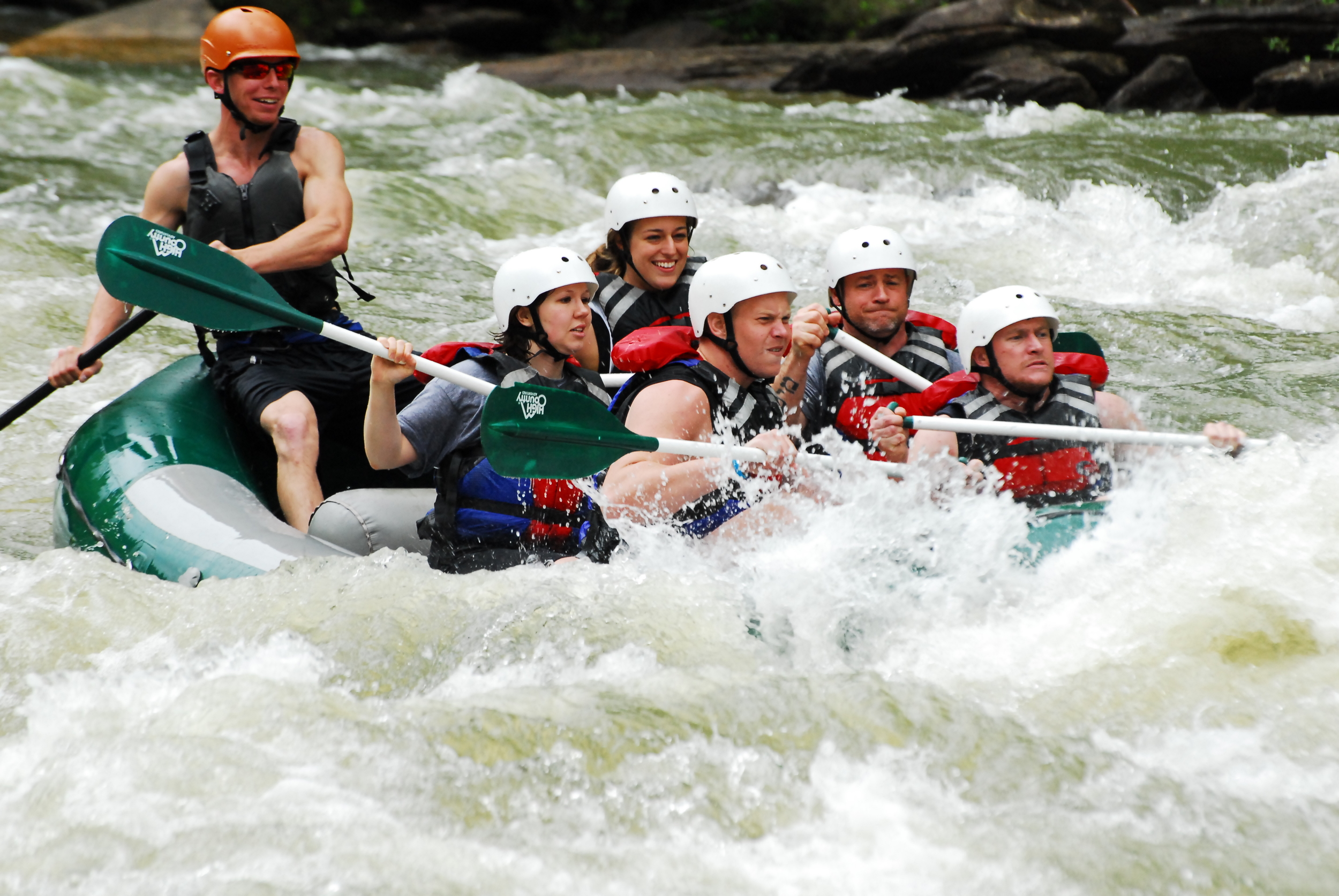 Rafting the Middle Ocoee River