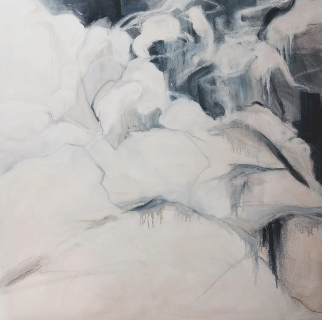 White Series #II, Oil on canvas, 36"x36"