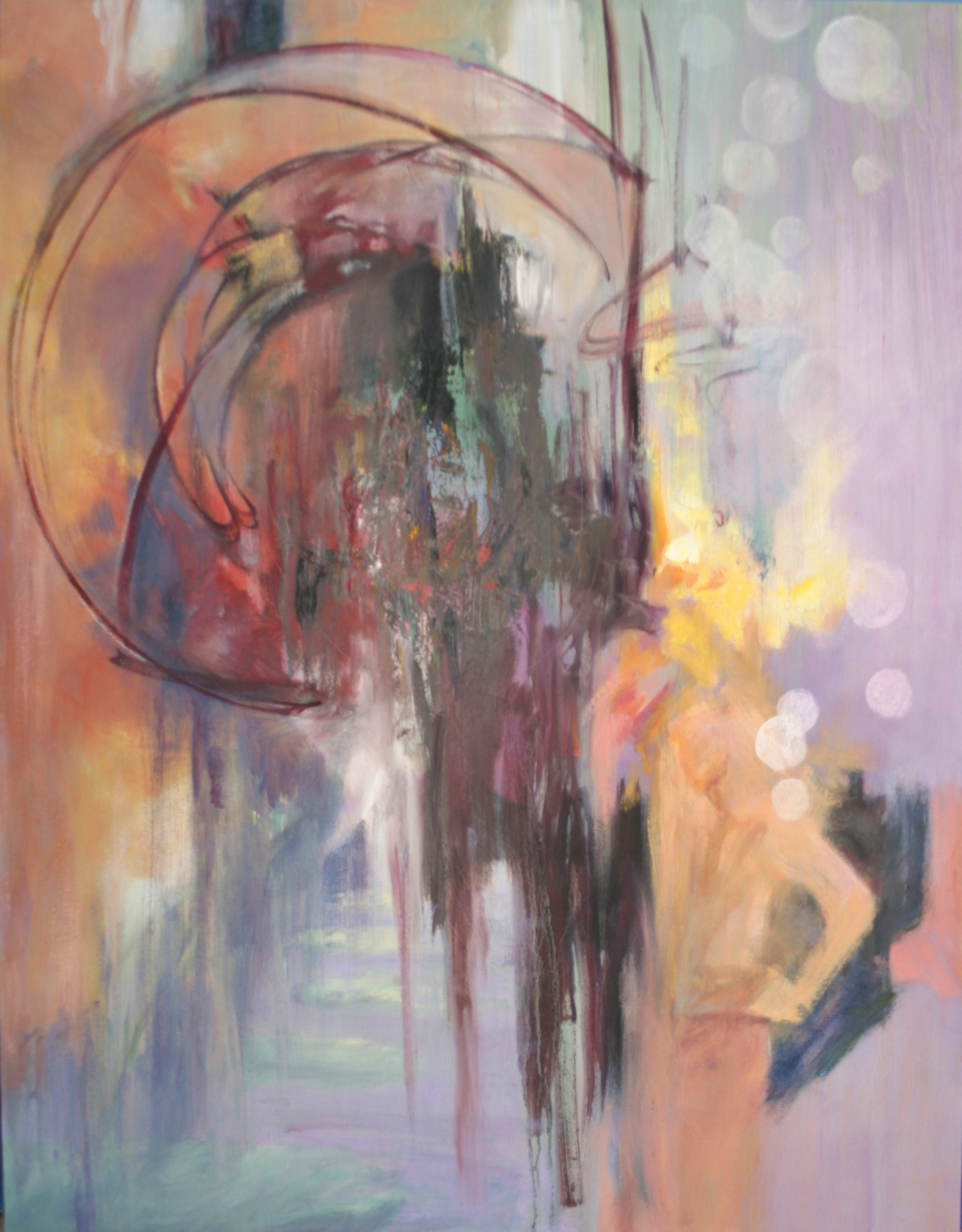 The Path, Oil on canvas, 41 1/2"x54"