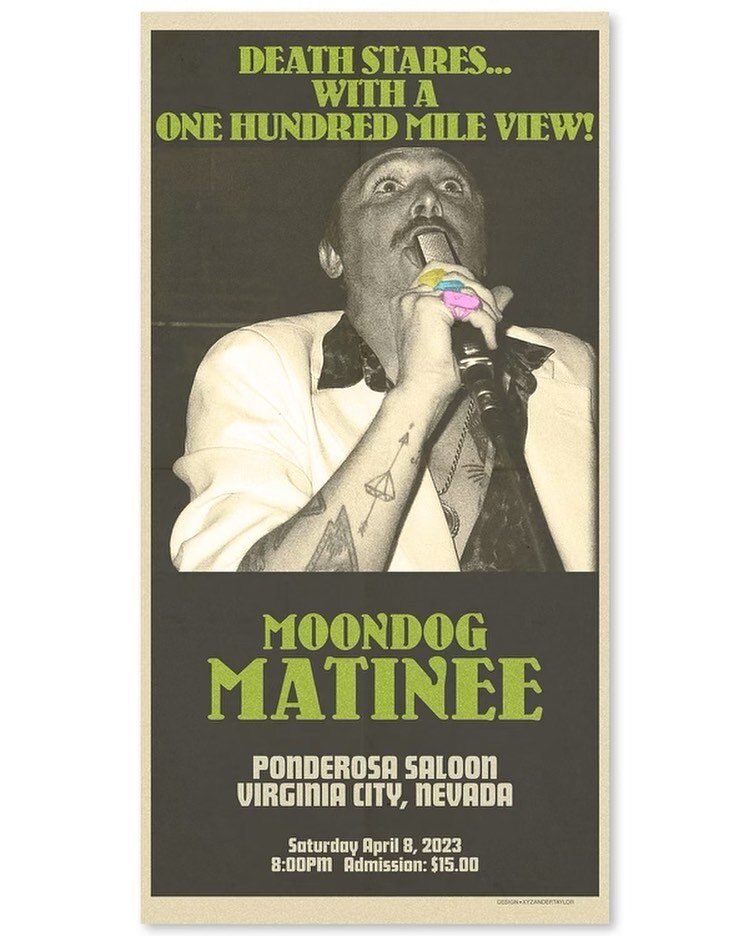 Well, well, well. What do we have here? The Moondog boys are headed up to Virginia City for our first ever show at @ponderosa_saloon. Guess you should probably make plans to be there, too. 😘😘😘 Hit the link in the ole bio for tickets.