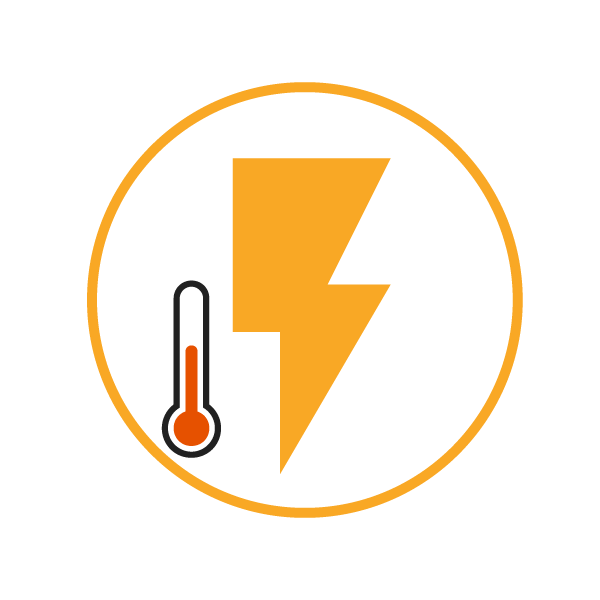 Heating online by electricity