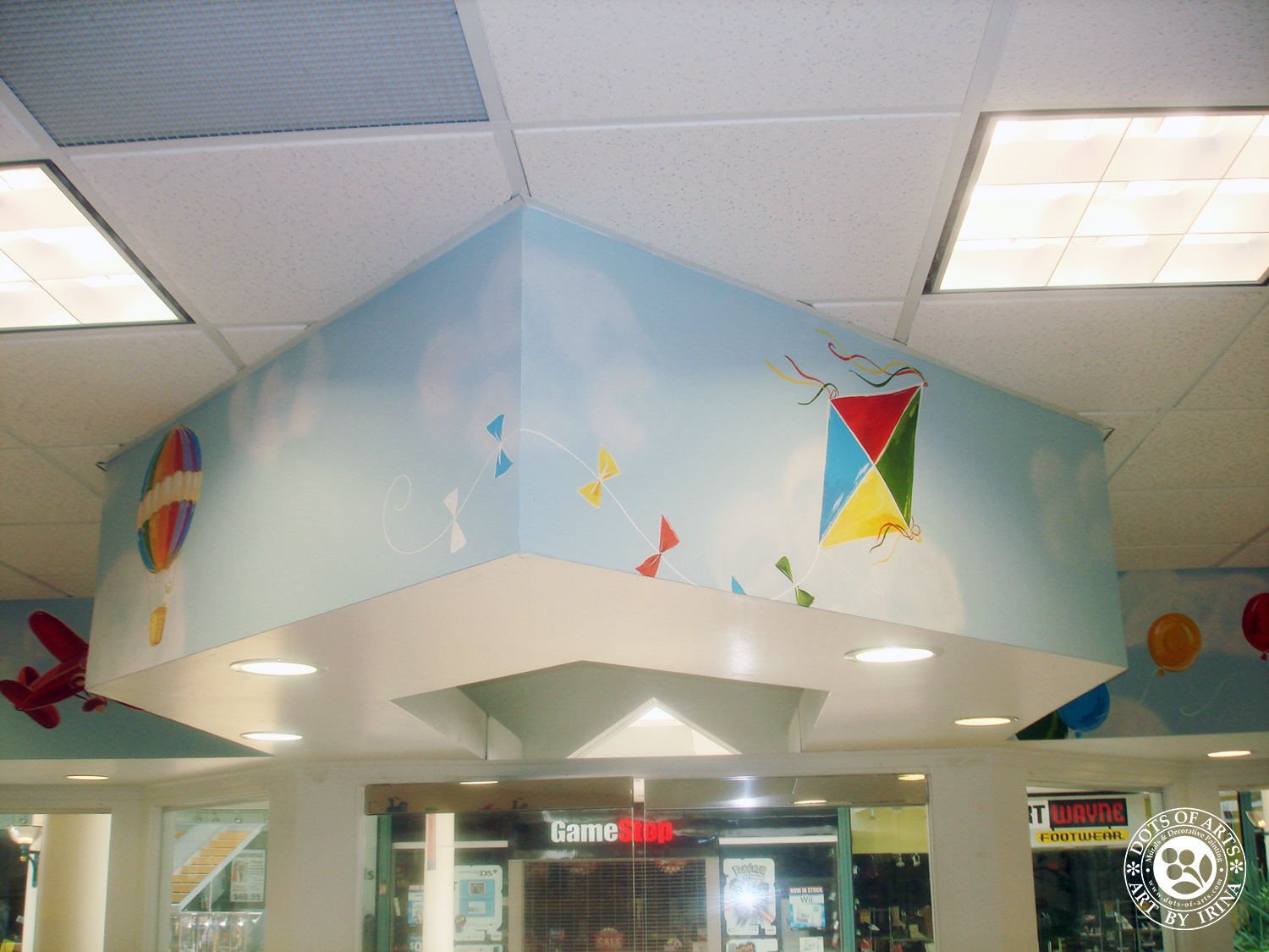 mural-sky-kite-custom-painted-kid-cutz-hair-salon-woodbridge-mall-NJ-dots-of-arts.jpg