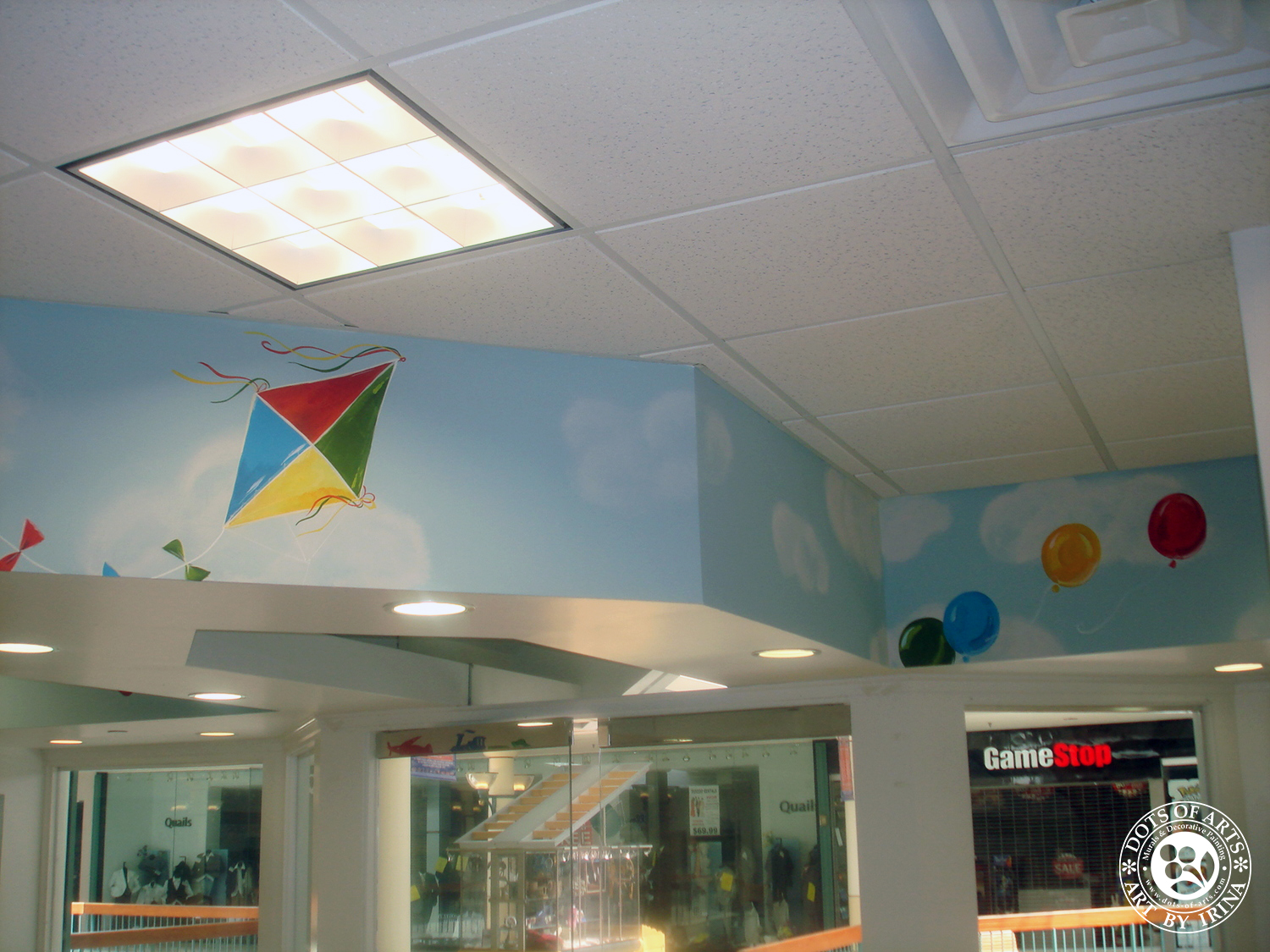 mural-sky-kite-custom-painted-kid-cutz-hair-salon-woodbridge-mall-NJ-dots-of-arts-copyright2015.jpg