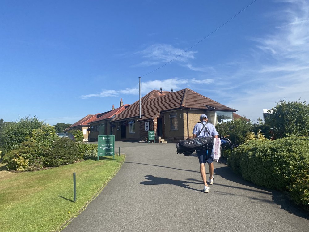 Arriving at Glenbervie Golf Club