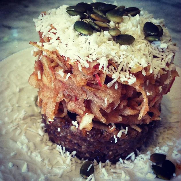 Three Layer Spiced Apple Pie